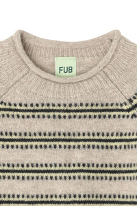 FUB / KID / Jumper / Lambswool / Oat Melange