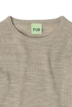 Load image into Gallery viewer, FUB / KID / Rib Blouse / Oat Melange