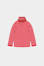 Load image into Gallery viewer, FUB / KID / Rollneck Blouse / Red Rose