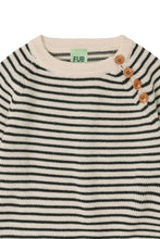 Load image into Gallery viewer, FUB / KID / Sweater / Dark Navy Ecru