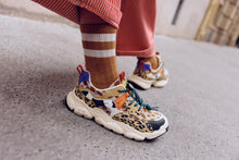 Load image into Gallery viewer, Flower Mountain / Sneakers / Yamano 3 Junior / Teddy Black White Sand