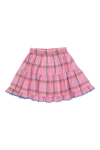 Tinycottons / KID / Check Skirt / Pink