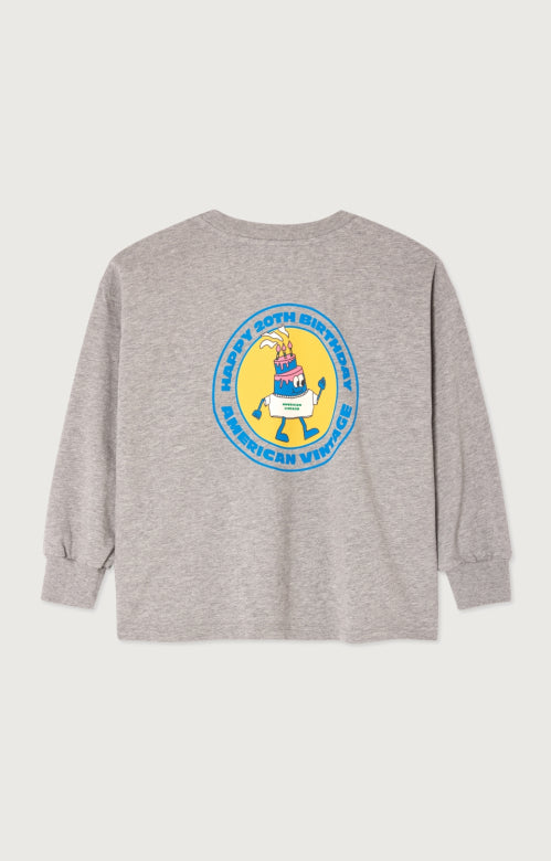 American Vintage / Longsleeve / Fizvalley / Heather Grey Grisch