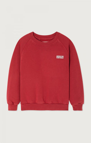 American Vintage / Sweatshirt / Izubird / Cerise Vintage