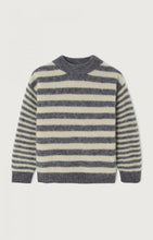 Load image into Gallery viewer, American Vintage / Pull / Vitow / Acier Chine Raye Houmous