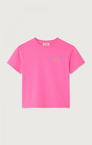 American Vintage / T-Shirt / Fizvalley / Rose Fluo
