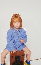 Load image into Gallery viewer, American Vintage / Shirt / Zatybay / Aqua Stripes