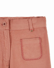 Load image into Gallery viewer, Emile et Ida / KID / Trousers / Velours Poche Brodee Sakura