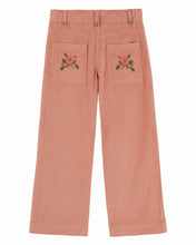 Load image into Gallery viewer, Emile et Ida / KID / Trousers / Velours Poche Brodee Sakura