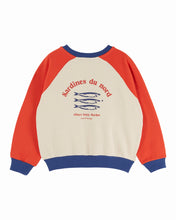 Load image into Gallery viewer, Emile et Ida / KID / Sweatshirt / Colorblock Imprime