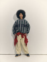 Load image into Gallery viewer, Main Story / Sporty Knit / Grey Melange Stripe
