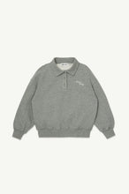 Load image into Gallery viewer, Main Story / Polo Sweatshirt / Grey Melange Fleece
