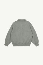 Load image into Gallery viewer, Main Story / Polo Sweatshirt / Grey Melange Fleece