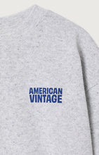 Load image into Gallery viewer, American Vintage / Sweatshirt / Evona / Gris Clair Chine Blue