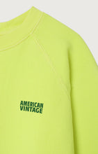 Load image into Gallery viewer, American Vintage / Sweatshirt / Izubird / Citron Fluo