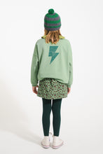 Load image into Gallery viewer, Piupiuchick / KID / Sweater / Green Rock &amp; roll