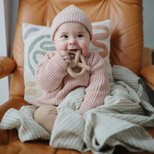 Load image into Gallery viewer, Mushie / Teether / Pretzel / Natural