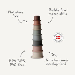 Mushie / Stacking Cups / Original