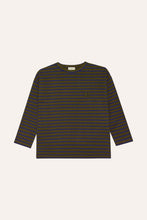 Load image into Gallery viewer, The Campamento / KID / T-Shirt / Green Stripes