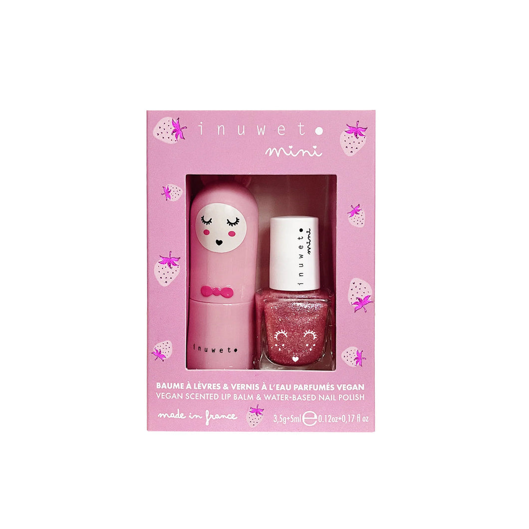 Inuwet / Kids Make-Up / Giftset Duo Strawberry