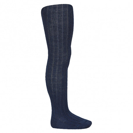 Condor / Merino Wool Blend Rib Tights / Marino