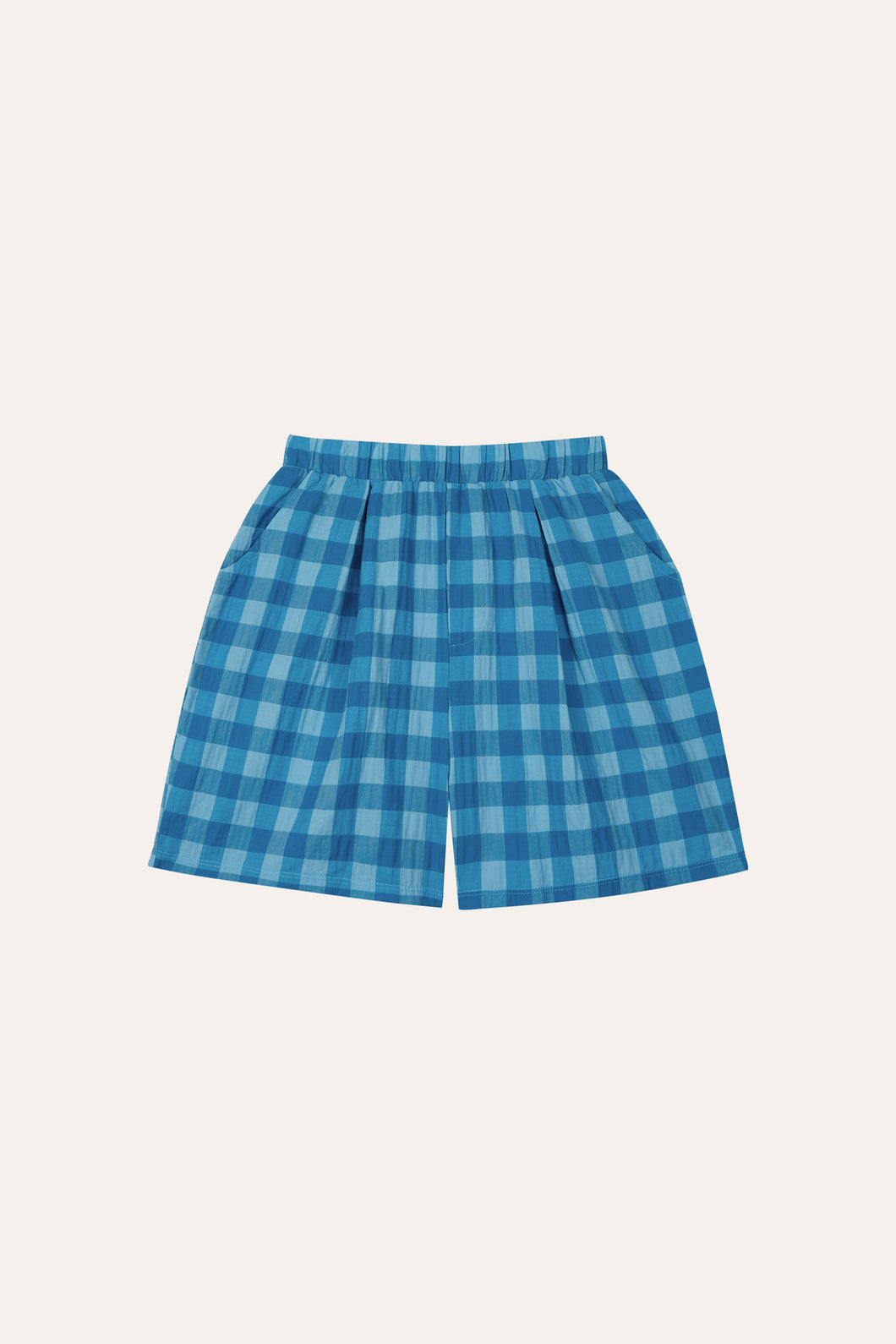 The Campamento / Blue Checked Shorts