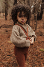 Load image into Gallery viewer, Silly Silas / Warmy Footless Tights / Cinnamon