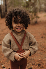 Load image into Gallery viewer, Silly Silas / Warmy Footless Tights / Cinnamon