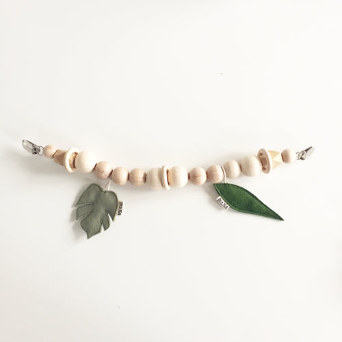 Bezisa / Pram String / Wagenspanner / Pistache + Pine
