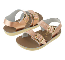 Load image into Gallery viewer, Salt Water Sandals / Sandalen / Sea Wee / Rose Gold