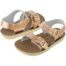 Load image into Gallery viewer, Salt Water Sandals / Sandalen / Sea Wee / Rose Gold