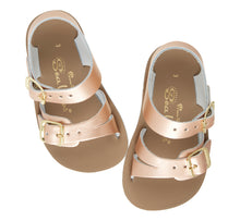 Load image into Gallery viewer, Salt Water Sandals / Sandalen / Sea Wee / Rose Gold