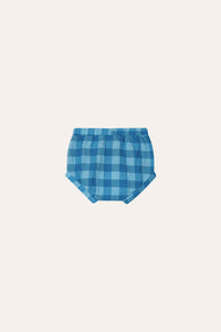 The Campamento / BABY / Blue Checked Bloomer