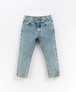 Play Up / KID / Denim Trousers / 5 Pocket Bleached