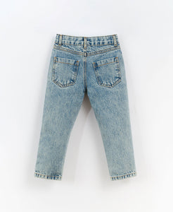 Play Up / KID / Denim Trousers / 5 Pocket Bleached