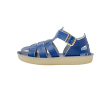 Load image into Gallery viewer, Salt Water Sandals / Sandalen / Shark / Cobalt