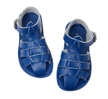 Load image into Gallery viewer, Salt Water Sandals / Sandalen / Shark / Cobalt