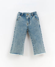 Load image into Gallery viewer, Play Up / KID / Denim Trousers / Raw Hem