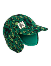 Load image into Gallery viewer, Mini Rodini / Leopard Fleece Cap / Green