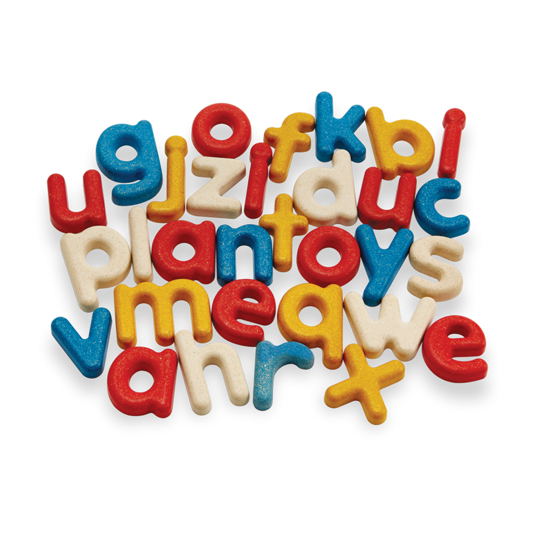 Plan Toys / 2+ / Lower Case Alphabet