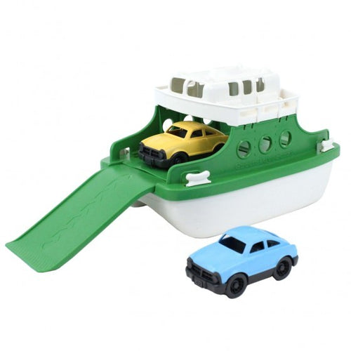 Green Toys / 3+ / Badspeelgoed / Ferry Boot met Auto's / Groen