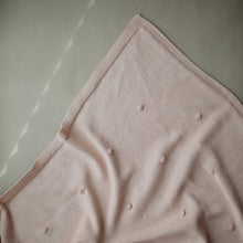 Load image into Gallery viewer, Mushie / Blanket / Pointelle Blush