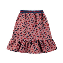 Load image into Gallery viewer, Bonmot / Long Frill Skirt / Leopard