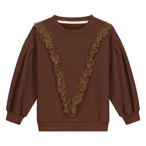 Daily Brat / Frizzle Sweater / Hickory Brown