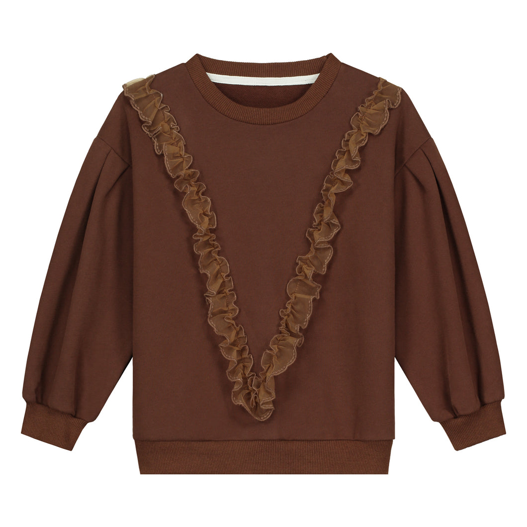 Daily Brat / Frizzle Sweater / Hickory Brown