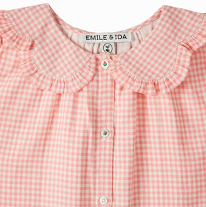 Emile et Ida / BABY / Blouse / Vichy Rose