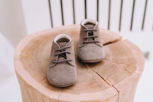 Mavies / Classic Boots / Taupe Suede