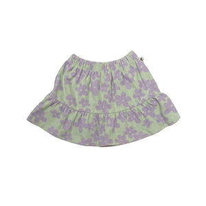 Cos I Said So / KID / Terry Towel Floral Short Volant Skirt