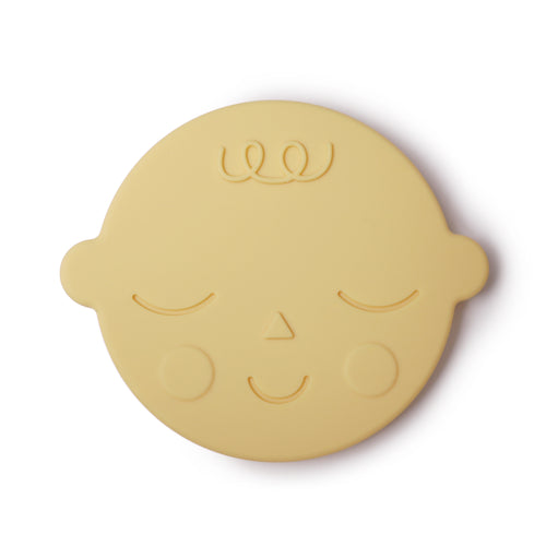 Mushie / Teether / Face Banana Cream