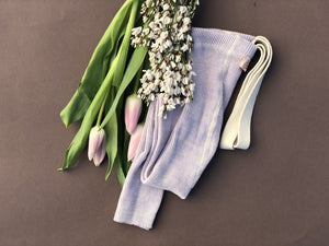 Silly Silas / Footless Tights / Creamy Lavender
